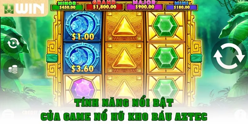 Tính năng nổi bật của game nổ hũ Kho báu Aztec